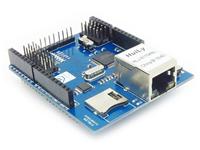 W5100 Ethernet Shield - WIZnet W5100 breakout board with POE and Micro-SD designed for Arduino platform 55.88mm x 68.58mm [SME W5100 ETHERNET SHIELD]