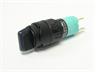 Ø18mm Round Selector Switch Momentary IP65 • L type 90° • Plug-In • 1P [S1800M1PL-65]