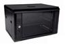 600x376x450mm Fixed Wall Mount Server Cabinet with Fixed shelf and Fan kit [RACK 6U FIXED WALL BOX]