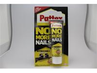 Pattex no More Nails 50G Tube Bonds with Wood, Aluminium, Stone, Plaster, Concrete and Polystyrene [PTX NO MORE NAILS 50G]