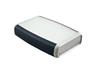 ABS Enclosure 117X79x25mm Soft Sided Watertight IP65 Light Grey Top Grey Sides [1553WBGY]