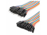 Jumper Male/Female 30cm in 40Way Colour Cable [BMT RIBBON JUMPER 40W M/F 30CM]