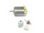 3V-6V DC Hobby Micro Motor Type 130, L=25mm D=21mm H=15mm. Shaft=2mm, (Bracket Sold Separately -AZL BRACKET FOR MICRO MOTOR) [BDD DC MICRO MOTOR 3-6VDC 25MM]