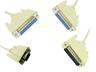 Universal Modem Cable • DB25-pin Female+DB25-pin Male~to~DB25-pin Female+DB9-pin Female [XY-PC67]