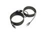 USB 2.0 Active Repeater Extension Cable, 10 Meter. 2 X Repeater PCB'S. Grey Plastic Sleeve. [XFF USB ACTIVE REPEATER 10M PST]