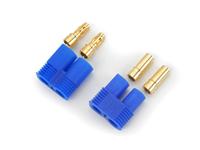 EC3 Battery Connector 2pole 60A - Cable end Male/Female 3,5MM Gold Plated Bullet Terminals with Insulated Housing [RC-EC3 CONNECTOR PAIR]