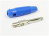 4mm Banana Plug Screw type in Blue [VQ20 BLUE]