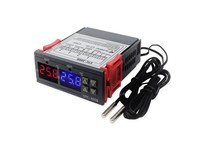 STC-3008 Dual Digital Two Way Thermostat Temperature Controller. Power Supply: AC 110~220V. Relay Contact Capacity: Cool (10A/240VAC); Heat (10A/240VAC) [BMT STC-3008 DIGITAL TEMP CONTRO]