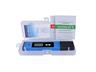Pen Type Digital PH Meter with LCD for Aquarium, Pool, Water Wine and Urine. Supplied with 2 Packets of Calibration Powder. PH 4 and PH 6.86 [HKD PEN TYPE LCD PH METER BLUE]