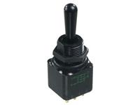 4A 28VDC IP67 Three Pole Toggle Switch with Straight PC Terminals [12246X778]