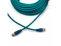 Cordset M12 X Code Male 8 Pole - RJ45 3M PUR CAT6a [M12-M08X-T/RJ45-T-3.0-PUR-CAT.6A]