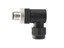Circular Connector M12 A Cod Cable Male Right Angle 4 Pole Screw Terminal PG9 Cable Entry [XY-RSCW 4/9-ECN]