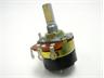 Single turn Carbon Rotary Control Potentiometer, Model : 249, Size 24mm dia • Sol Lug • Front Adjust • ½W • 50kΩ • 1 Turn • with Switch [POTLN 503 SWTCH]