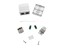 Modular Socket Box 8-8 Hi Q With 2 Entry/1SO [MOD SOC RJ45 SURFAC]
