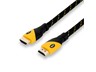 HDMI Male- HDMI Male Cable 3M, 4K Ultra, Gold Plated, 28AWG OFC Conductor & Triple Aluminium Braiding, 4K@ 50/60fps, Version2.0, Supports Ulta HD 4K Solution & 3D etc, Complies with all Backward HDMI Versions [HDMI-HDMI 3M 4K]