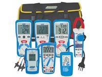 Electrical Contractors Test Kit - Includes:MT330 Earth Resis Tester-MT350 Loop Impedance & PSC Tester-MT550 Insulation Tester 1000V-MT720 AC Clamp Meter 400A-MT310 ELCB Tester-MT930 Phase Rotation Meter-MT1877 Multimeter 1000V-MTKBAG Heavy Duty Case [MAJ MTK25]