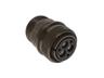 Circular Connector MIL-DTL-5015 Style Screw Lock Cable End Plug Optional Cabl Clamp 6 Pole 3x #16/5x #8 Contacts. Female Solder. 13A/46A 500VAC/700VDC (MS3106A20-22S)(97-3106A-20-22S) [XY3106A-20-22S]