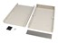 Polystyrene Enclosure 250X160X40 Grey [1598FSGY]