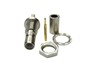 Coaxial SMB Female Front Mounting Rear Entry Connector 50 ohm Crimp [24SMB-50-1-10/133]