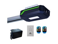 CENTURION SD05 Smart T12 GDO AC Driven Sectional Kit - Includes:2x4-Button Nova Remotes - 1xSingle Piece Track Sectional Belt Drive 3196mm (CEN SD04TRK006) - 1xCEN SD05BATKIT01 (SD05 SMART BATTERY BACK UP KIT 2x2.9AH) - 1xWall Pendant (CEN 1302PEND02) [CEN SD05 SMART (T12) SECT KIT]