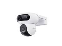 EZVIZ Smart Home WiFi Camera Pan & Tilt Dual LENS 4MP 30m IR , 1/3” CMOS , H2.65 , PAN:324°, TILT:90° , 3D DNR , WDR, AI-Powered Human/vehicle Shape Detection, Two Way Talk, Dual 2K+, Supports Micro SD up to 512GB, 1xRJ45 10/100M, PSU12V1.5A, IP65 [EZVIZ CS-H90-R100-8H44WKFL]