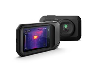 Thermal Imaging Camera 5MP, Spectral Range:8–14µm, Object Temp Range: -20→ +300°C, IR Sensor:128×96, 5000 Images, USB2.0, Type-C Connector, 3.5inch Screen, Wi-Fi 802.11 a/ac/b/g/n (2.4 & 5GHz), Image Freq:8.7Hz, FOV:53.6°, 138×84×24mm [FLIR C3-X]