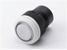 Push Button Actuator Non-Illuminated Momentary • White Raised Button • White 30mm Bezel [PB302MWW]