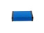 Extruded Aluminium Enclosure Blue Anodized 120 x 78 x 27mm Metal End Plates [1455J1201BU]