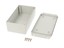 ABS Enclosure 121X66X37MM Flanged Lid [1591XXCFLGY]
