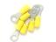 Ring Terminals Pre Packed Lugs • 6 per Pack • for Wire Range : 2.5 to 6.0 mm² • Yellow [OYSTPAC 8]