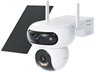 EZVIZ Smart Home 4G & WiFi PAN & Tilt Battery Camera 4MP with 8W Solar Panel, 1/2.8”CMOS, 3D DNR, Dual 2K+, AOV, Supports WIFI6 & 4G, Supports Upto 512GB Micro SD Card, Two-Way Talk, 10400mAh Battery, Colour Night Vision, IP65 [EZVIZ CS-HB90XSP KIT]