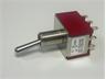 Miniature Toggle Switch • Form : 3PDT-1-0-(1) • 5A-120 VAC • Solder-Lug • Std-Lever Actuator [8309]