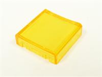 18x18mm Yellow Square Translucent Sealed Lens IP65 [TS1818YL]