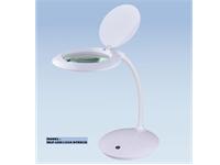 Dimmable Magnifier White Desktop LED Lamp [MLP-LED1260A DTRX5D]