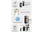 Aqara Smart Retrofit Door Lock U200 Black * Requires Agara Hub M3 * Supports Various Entry Methods Like Fingerprint, NFC, Passcode & More , Supports Apple Home, Google Home, Alexa and SmartThings , Keypad:4xLR3 AAA 1.5V Batteries or Wired IPX5 [AQARA SMART DOOR LOCK U200B]