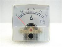 Panel Meter • measuring : DC Amps • Range : 100mA • Shank 45mm • Size : 51x51mm [SD50 100MADC]