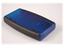 ABS Enclosure with Battery Door 147x89x24mm Soft Side Translucent Blue [1553DTBUBKBAT]