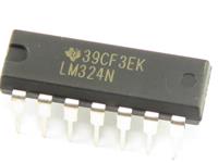 OP AMP Quad Low Power 14PD [LM324N-TI]