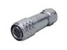 Female Circular Connector • Metal-Shielded with Push-Pull Snap Lock Cable-End • 7 way • 125V 5A • IP67 [XY-CCM210-7S]