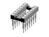 Open Frame DIL Pin Carrier Assembly Socket • 14 way • Straight Pins Solder Tail [612-92-314]