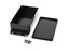 ABS Enclosure 112 X 62 X 31MM Black Flanged Bottom [1591BF2BK]