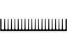 Heatsink 0,6K/W W=265mm, H=50mm, L=150mm [SK149-150AL]