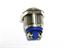 Ø19mm Vandal Proof Stainless Steel IP65 Push Button Switch with 1N/O Momentary Operation and 2A-36VDC Rating [AVP19RWM1S]