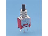 Sub-Mini Push Button Switch • Momentary • Form : SPDT-1-(1) • 1A-120 VAC • Solder-Lug [TS22]