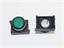 Push Button Actuator Switch Illuminated Momentary • Green Flush Lens • Black 30mm Bezel [P301MG]