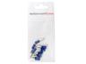 Male Bullets Pre Packed Lugs • 8 per Pack • for Wire Range : 1.17 to 3.24 mm² • Blue [OYSTPAC 25]