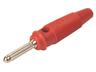 4mm Stackable Screwed Banana Plug • Red [BULA 20K RED]
