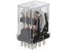 Medium Power Cradle Relay Form 4C (4c/o) Plug-In 110VDC Coil 10000 Ohm 3A 250VAC/30VDC Contacts [HC4-H-DC110V]