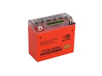 Rechargeable Battery 12V10AH { L=50 W=70 H=130mm } YT12B-4(IGEL) Terminal C9/M6, Intelligent Capacity Detection with Self-test Function Indicator , SeparatoR:AGM, Electrolyte:Gel, Recommended for use in : Motorbikes, Scooters, Jet Skis, 3.12kg [BATT 12V10 OUTDO (YT12B-4)]