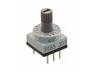 Rotary Code Spindle Switch BCD Hexadecimal Straight Terminals (PT65303) [CR65303]